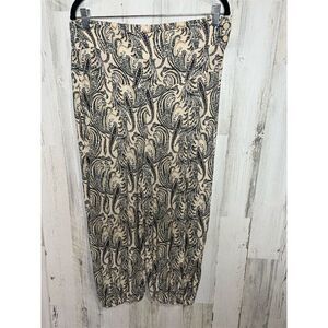 Anthropologie Women's Paisley Print Harem Pants Size L Multicolor‎